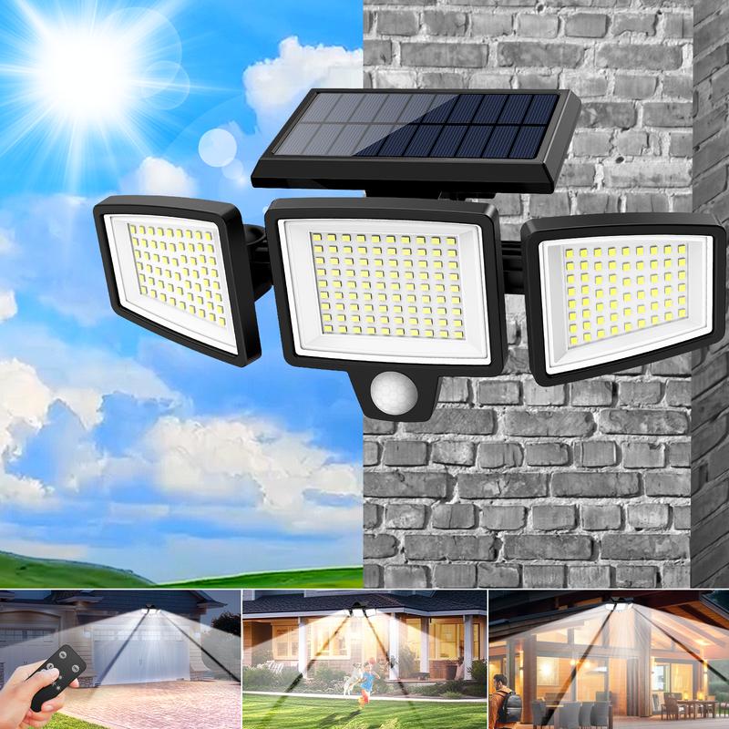 Tuffenough Solar Outdoor Security Lights – 2500LM