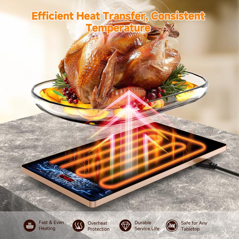 Electric Warming Tray – 4-in-1 Food Warmer Secondary image