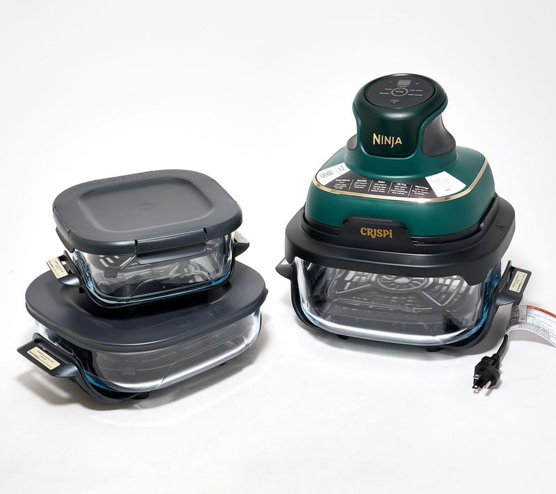 Ninja Crispi Special Edition 5-in-1 Portable Glass Air Fryer Cooking System Main image