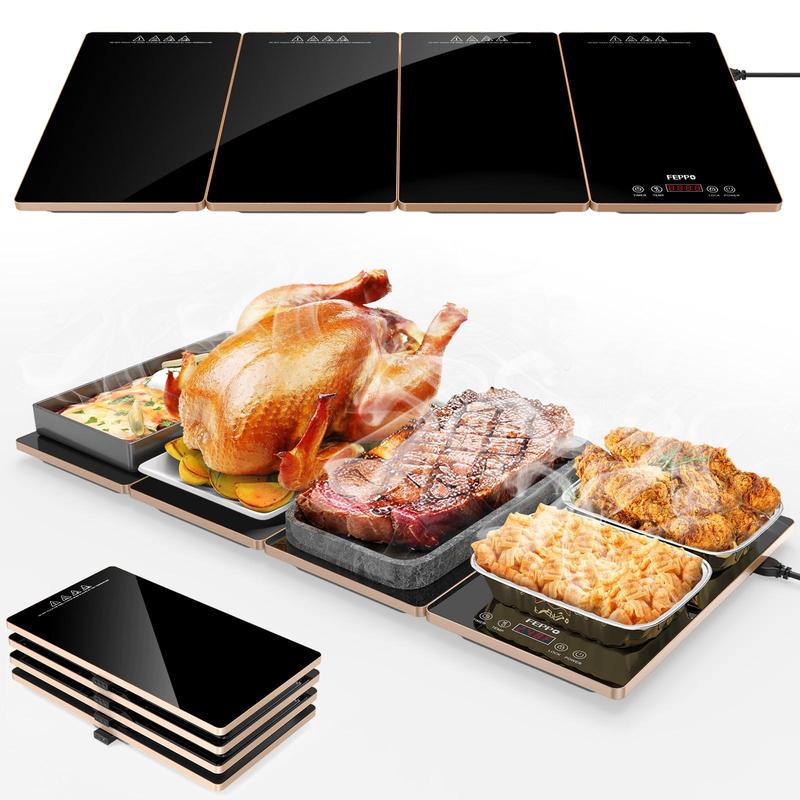 Electric Warming Tray – 4-in-1 Food Warmer