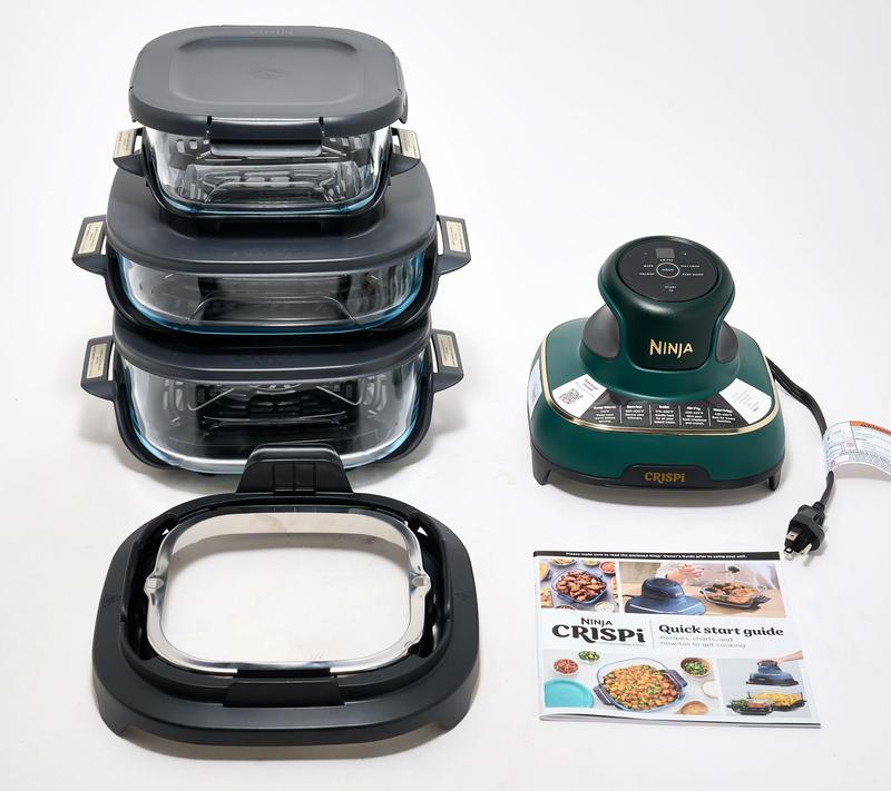 Ninja Crispi Special Edition 5-in-1 Portable Glass Air Fryer Cooking System