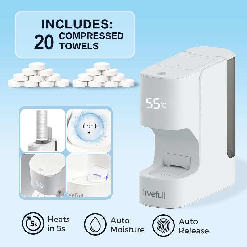 Livefull Hot Face Towel Heater Machine CL01