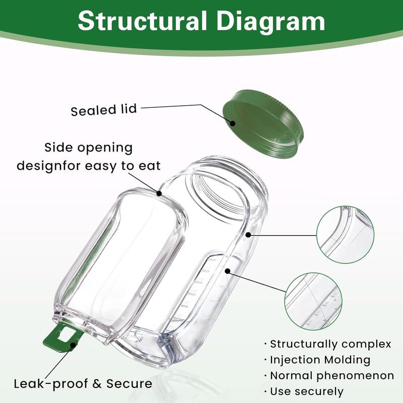 SALAD Jar – Side Open Salad Pod