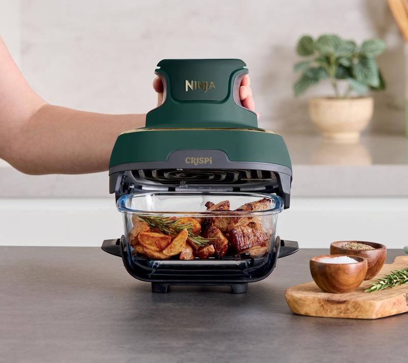 Ninja Crispi Special Edition 5-in-1 Portable Glass Air Fryer Cooking System Secondary image