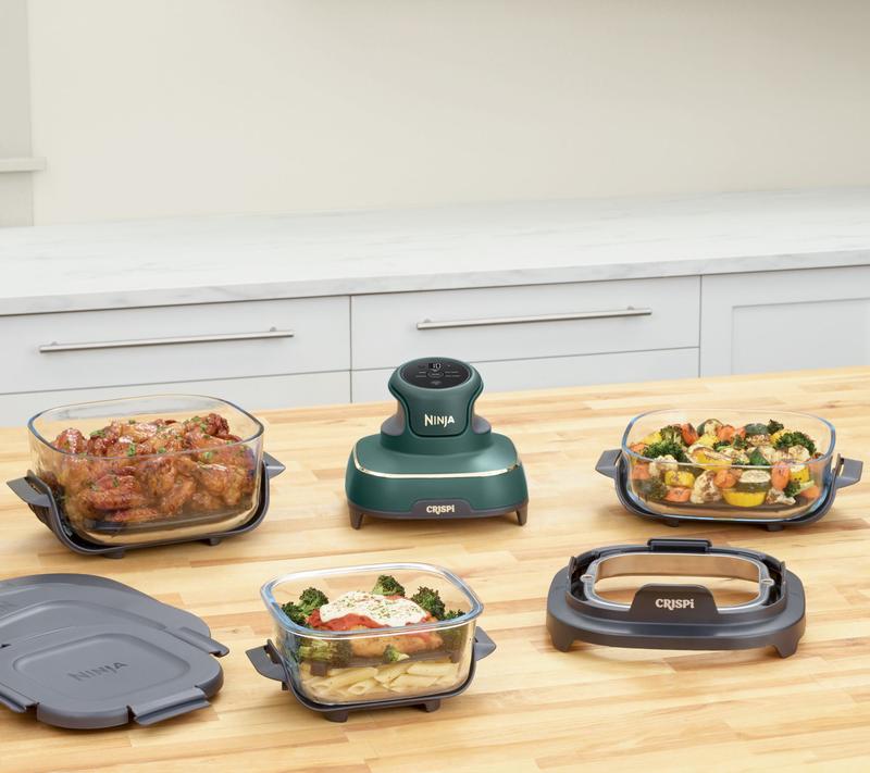 Ninja Crispi Special Edition 5-in-1 Portable Glass Air Fryer Cooking System