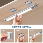SHINE PAL Under Cabinet Motion Sensor Lights