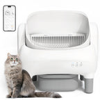 Smart Self-Cleaning Litter Box for Multiple Cats