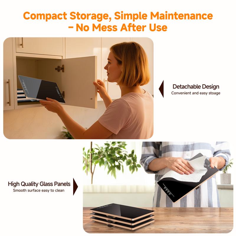 Electric Warming Tray – 4-in-1 Food Warmer