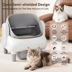 Smart Self-Cleaning Litter Box for Multiple Cats