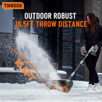 TaskStar Cordless Snow Blower – 40V / 21V